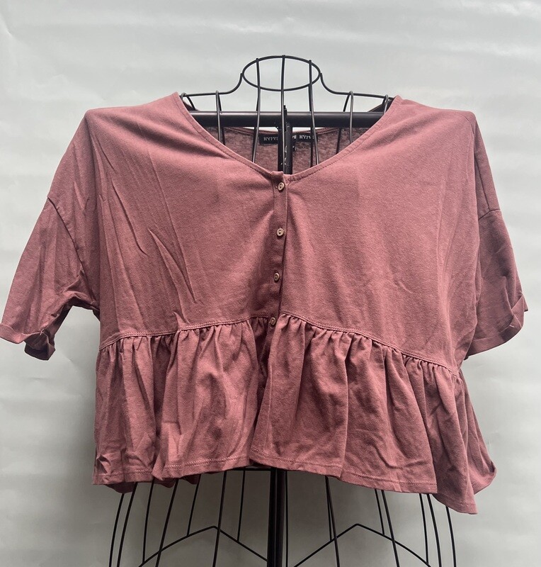 Hyfve Pink Top, Medium