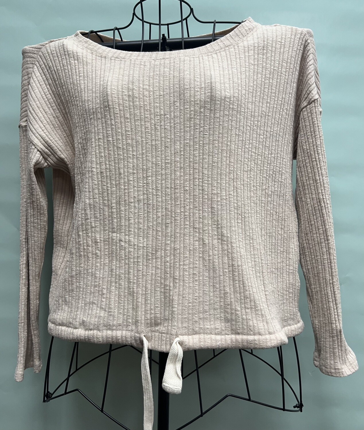 Entro L/S Cream Shirt, Small