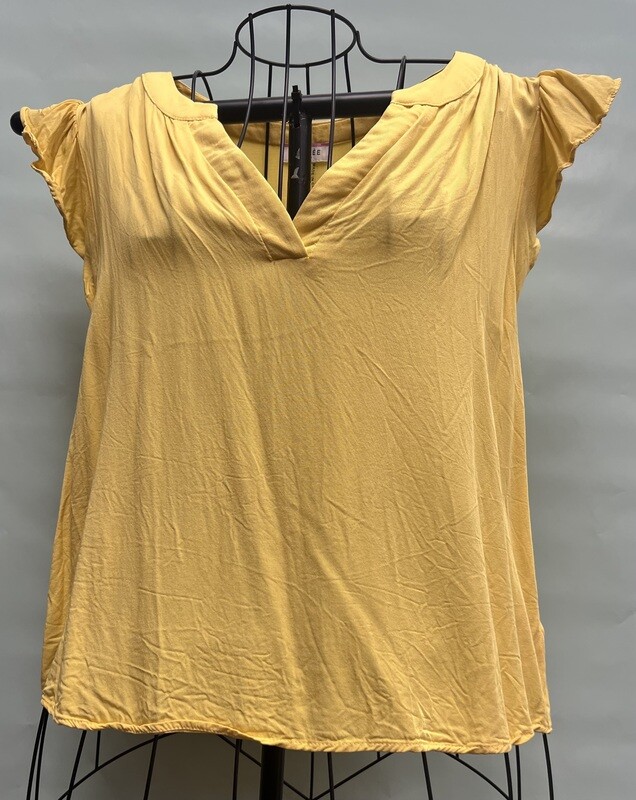 andree yellow s/s, large