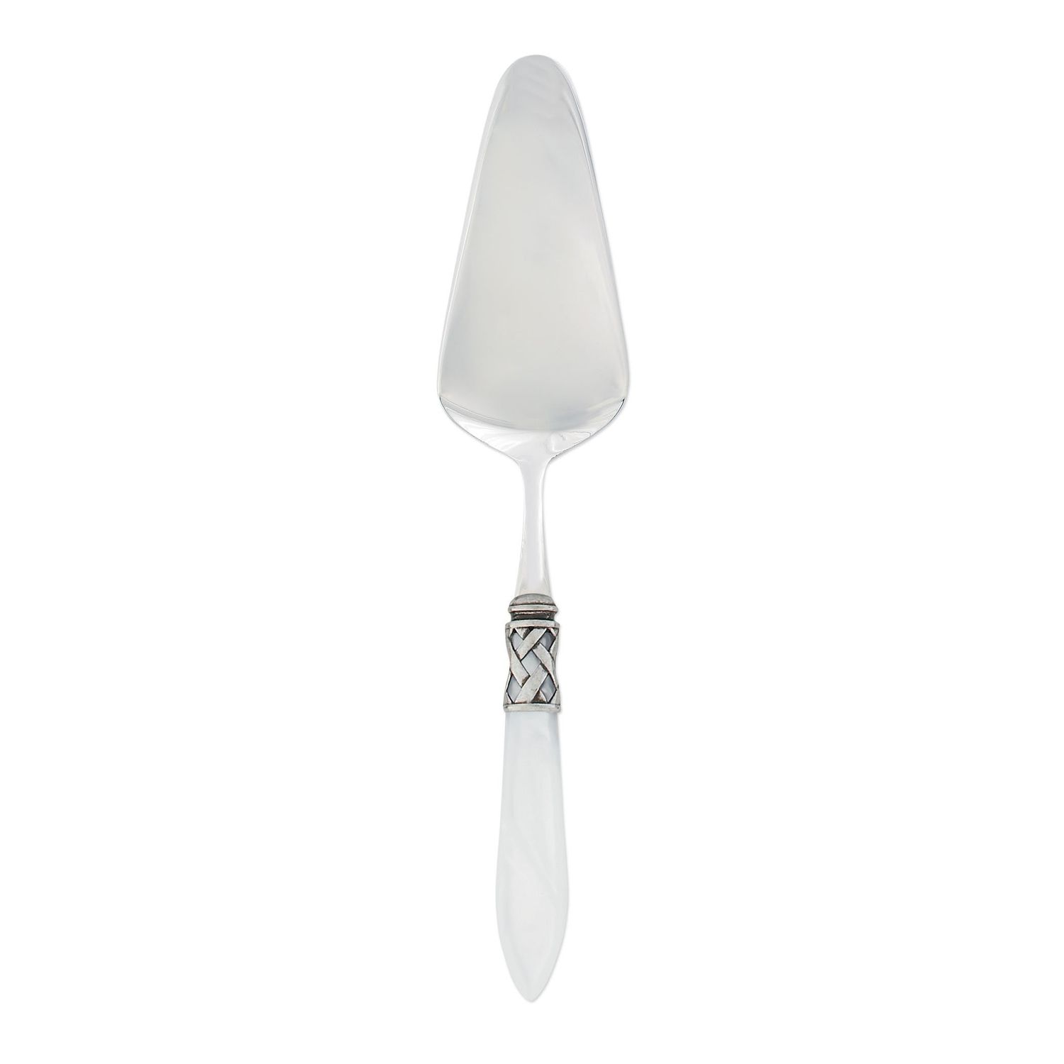 Aladdin Antique White Pastry Server
