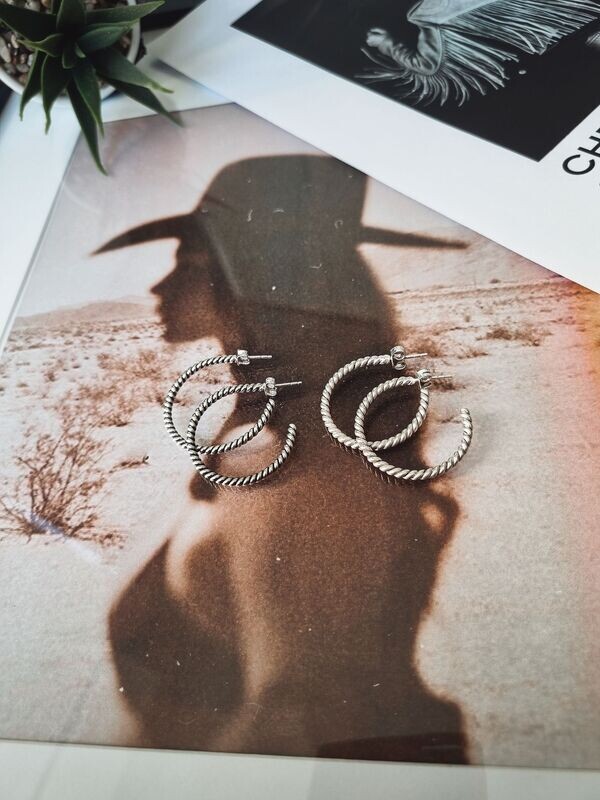 CLEMENTINE hoops (duo)