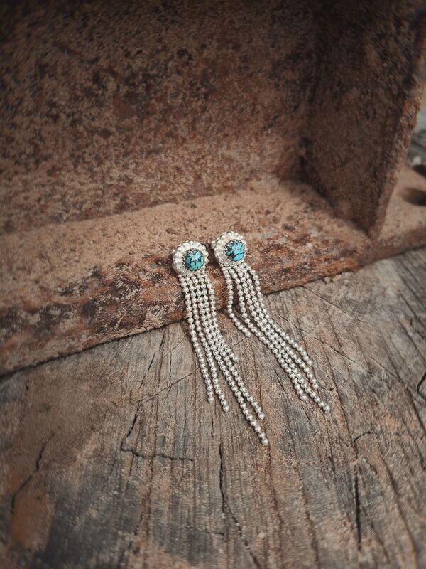 BELLE STARR fringe studs