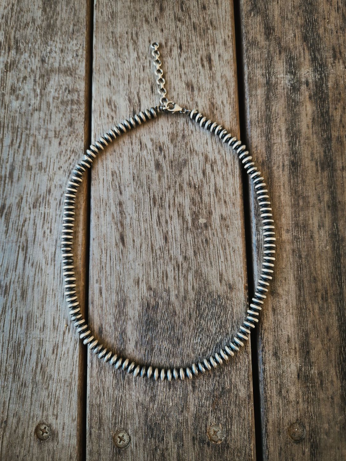 DESERT PEARL SAUCER necklace 6mm (16inch)