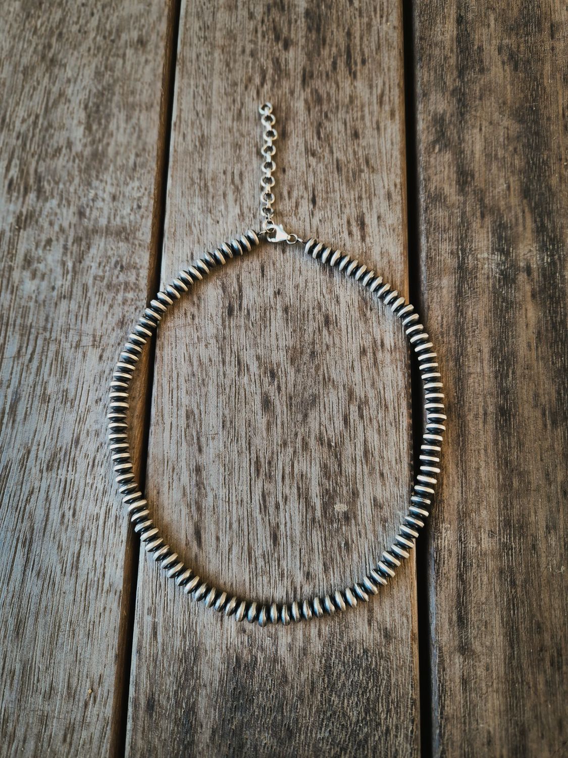 DESERT PEARL SAUCER necklace 6mm (14inch)