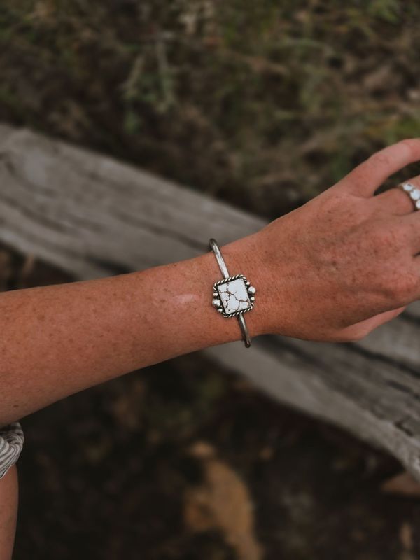 WILD HORSE Jasper cuff