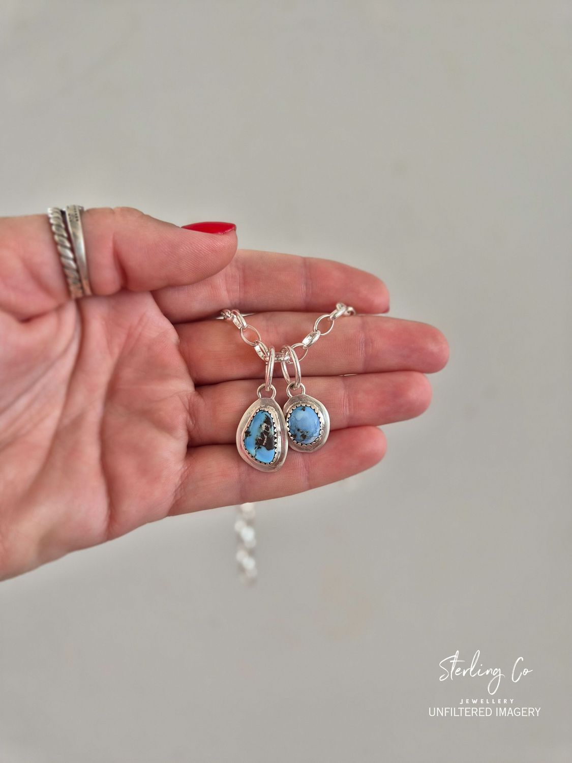 GOLDEN HILLS TURQUOISE pendant