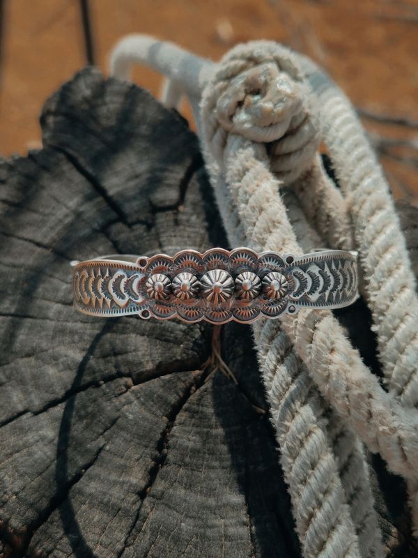 HANDSTAMPED cuff HANDSTAMPED cuff
