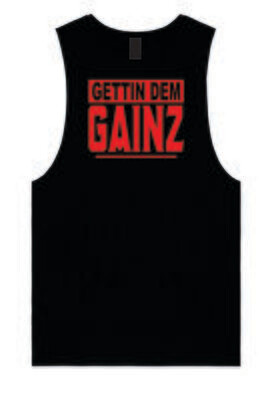 Neon Series of the GETTIN DEM GAINZ Tanks