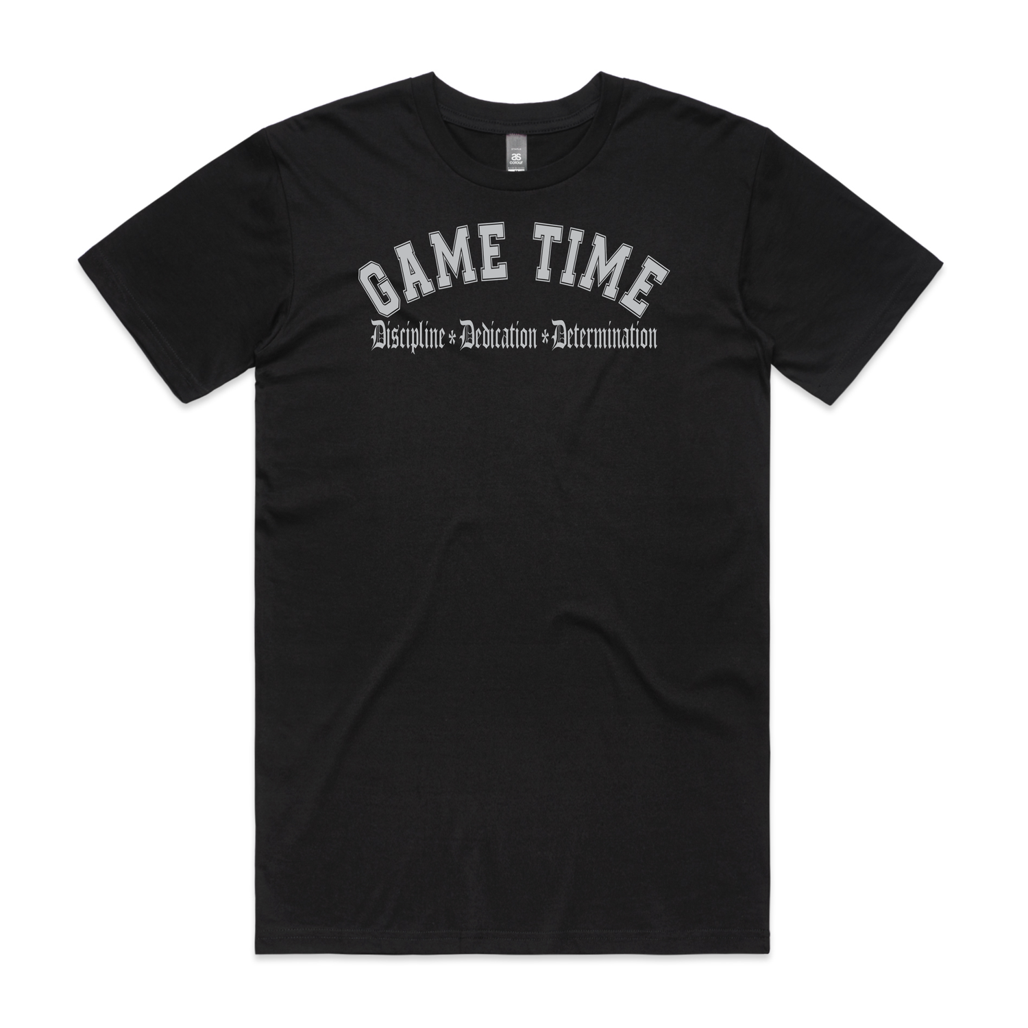 Game Time HeavyWeight Tee- Discipline  Dedication  Determ