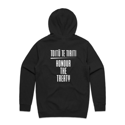 Toitū te Tiriti Honour The Treaty Hoodie