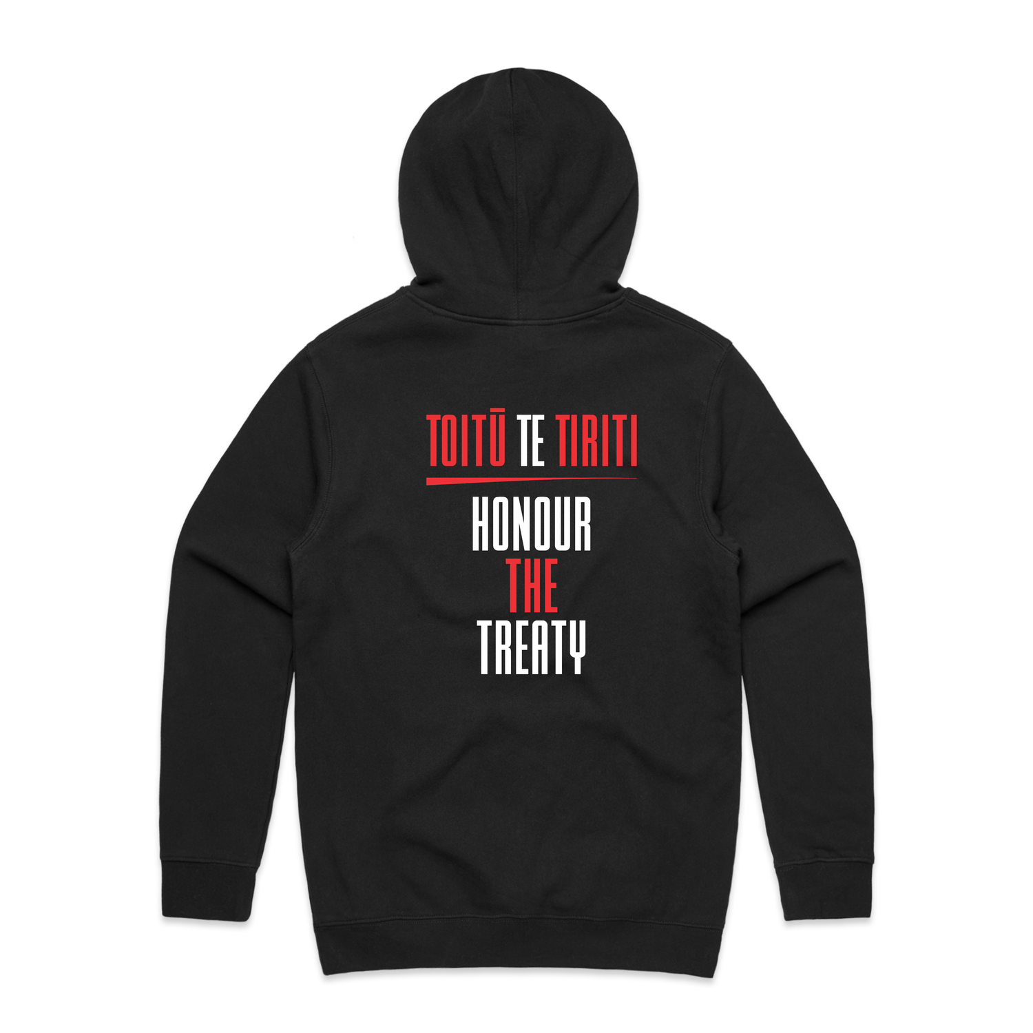Toitū te Tiriti Honour The Treaty  V3 Hoodie