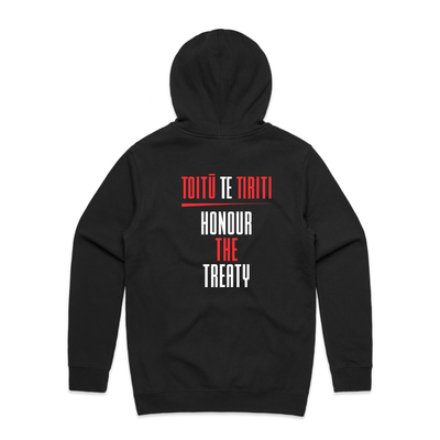 Toitū te Tiriti Honour The Treaty  V3 Hoodie