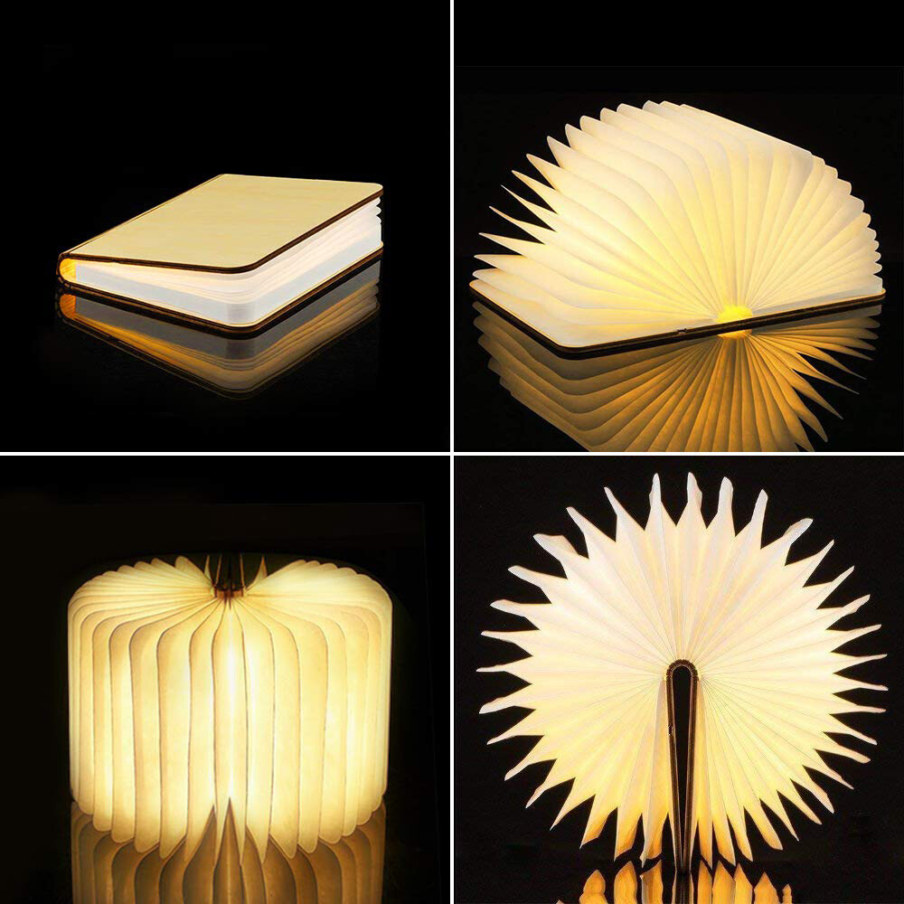 Lumina V1 - USB Chargeable Night Light with Wooden Cover
