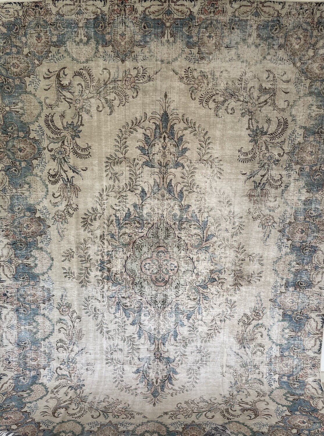 Vintage Teppich echt handgeknüpft