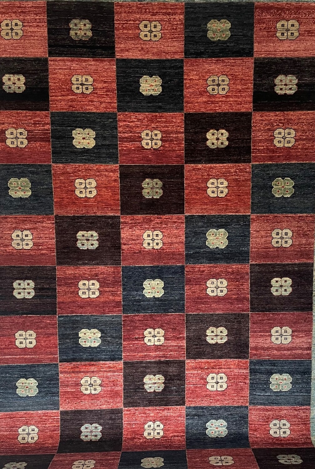 Design Teppich Afghanistan handgeknüpft - KM 80