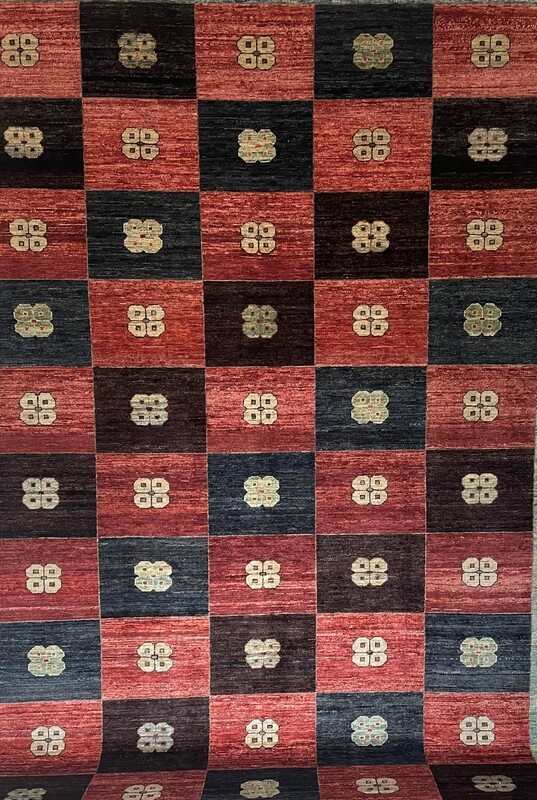 Design Teppich Afghanistan handgeknüpft - KM 80