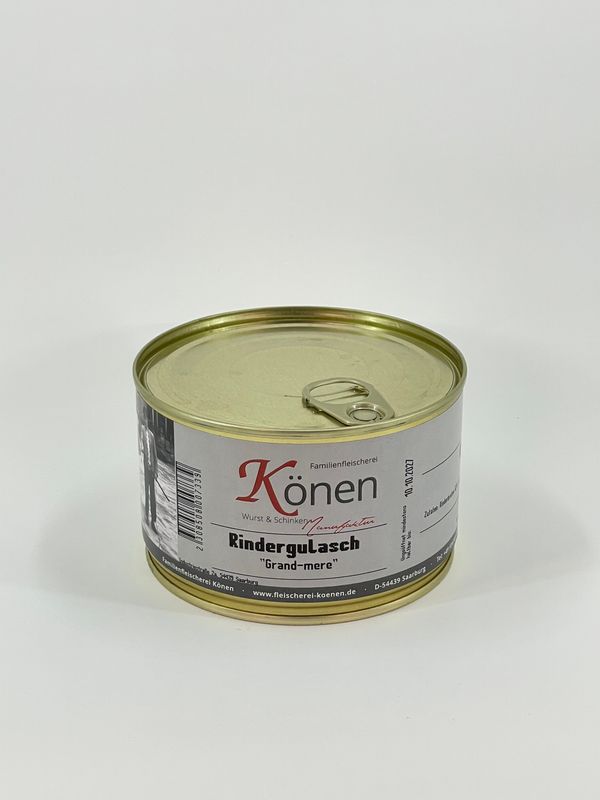 Rindergulasch „Grand-mere“