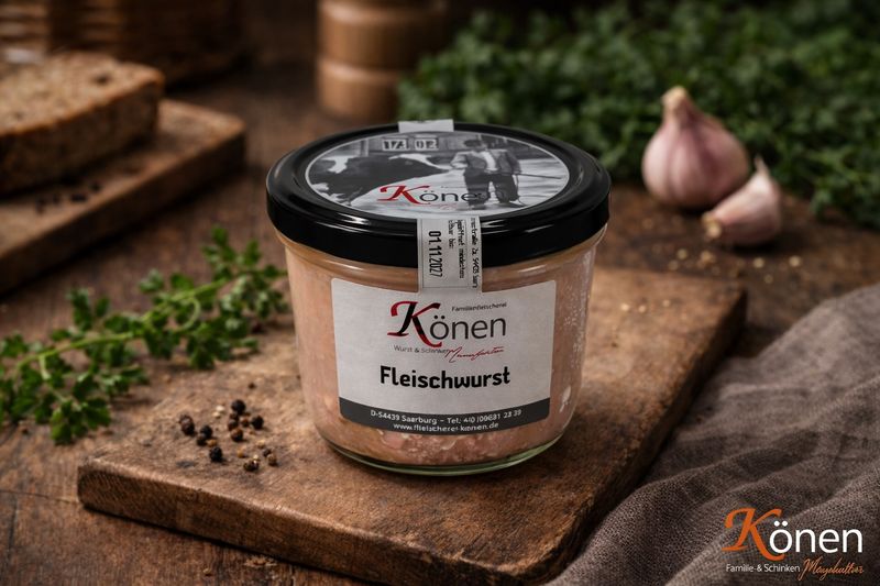 Fleischwurst im Glas