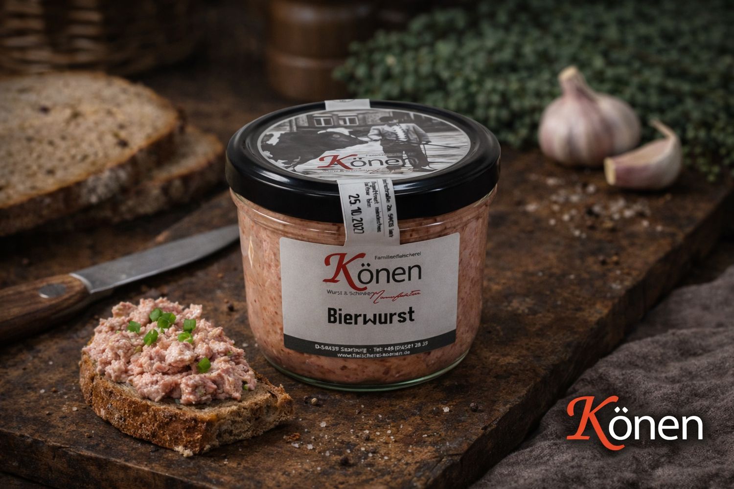 Bierwurst im Glas