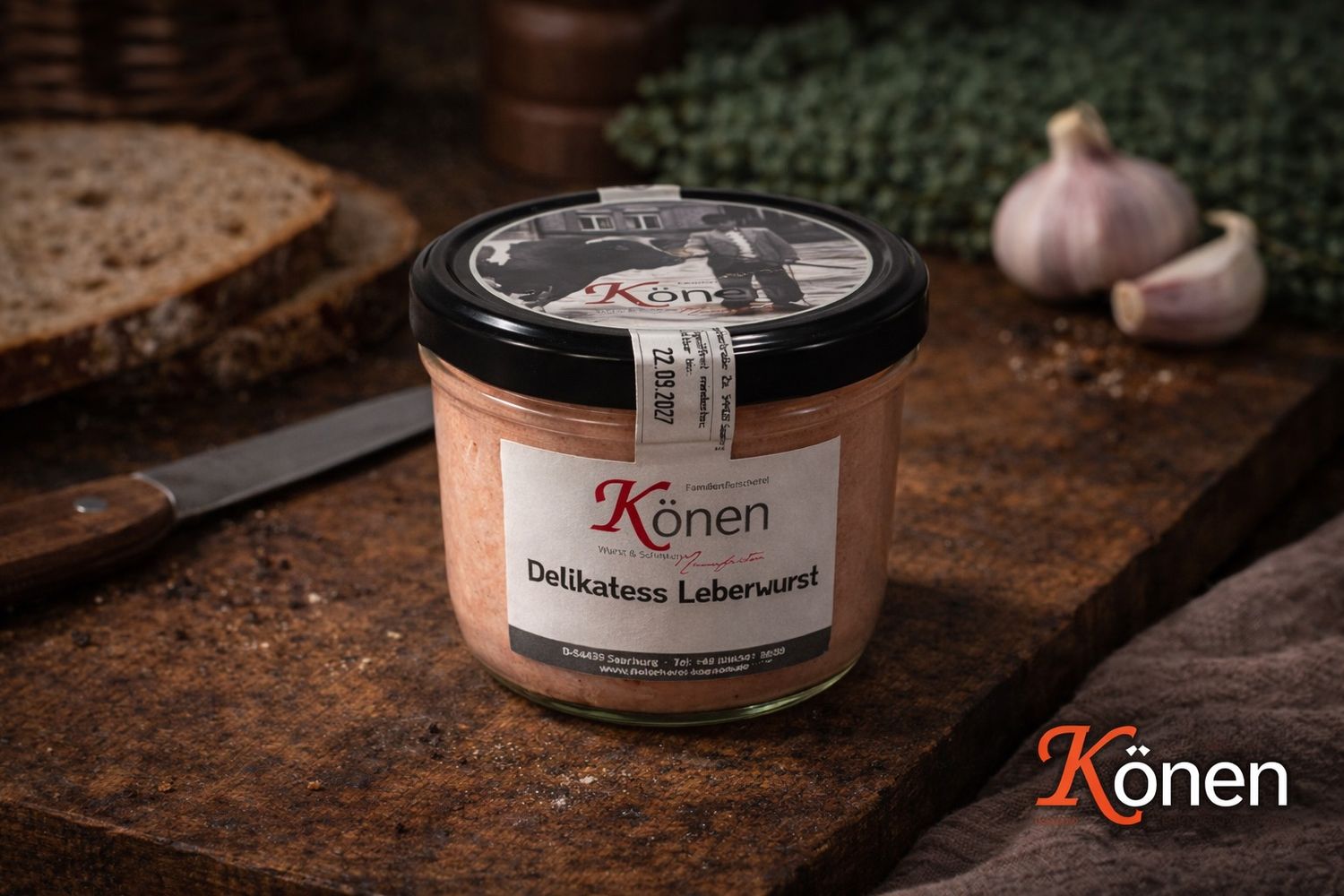 Delikatess Leberwurst