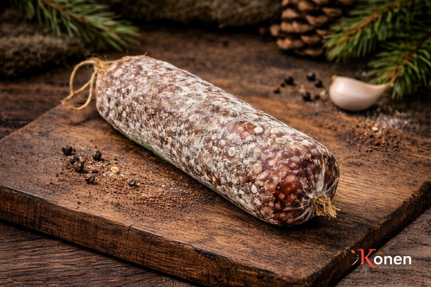 Luftgetrocknete Salami „Pur Porc“