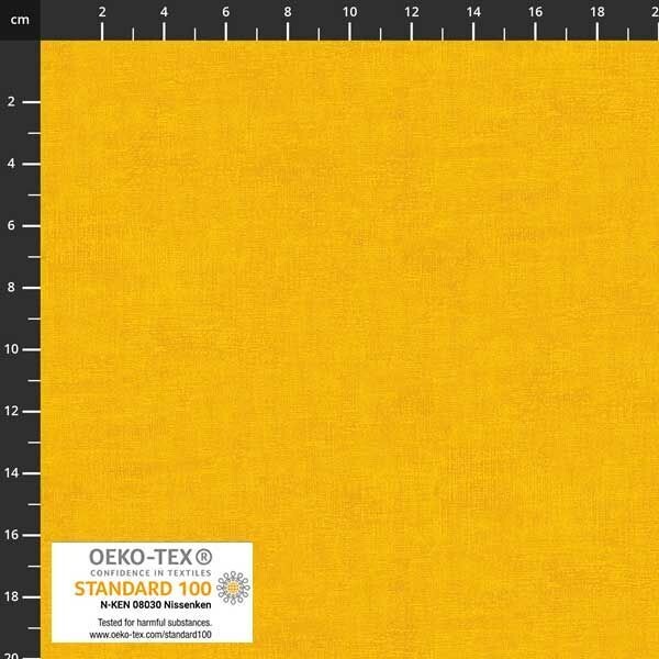 Tessuto Melange color giallo ocra