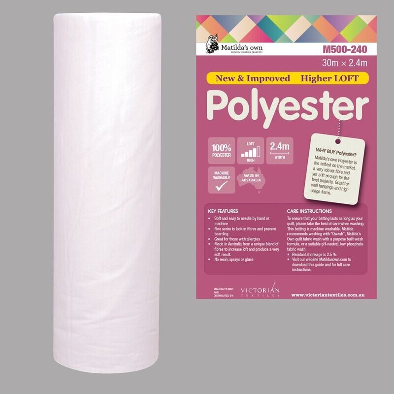 Matilda batting: imbottitura  Polyestere
