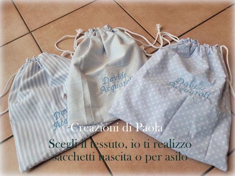 Sacchetto nascita per ospedale o asilo