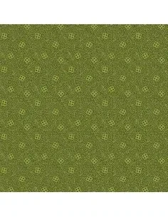 Tessuto Juniper Green, Tessuto verde con piccoli disegni tono su tono