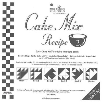 Cake Mix Recipe 2 Moda