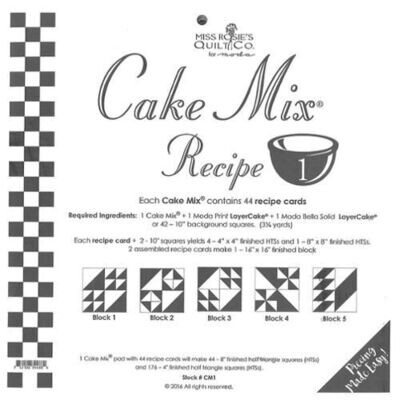 Cake Mix Recipe 1 Moda