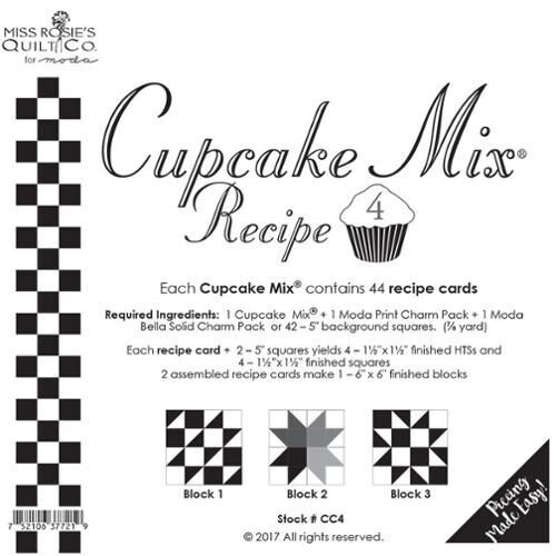Cupcake Mix Recipe 4 Miss Rosie quilt