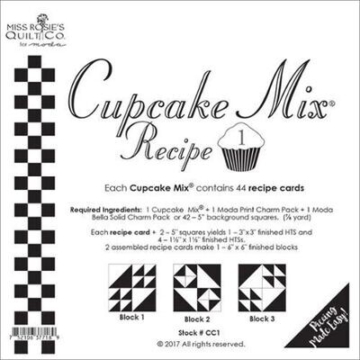 Cupcake Mix Recipe 1 Miss Rosie quilt