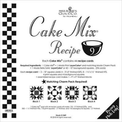 Cake Mix Recipe 9 Moda