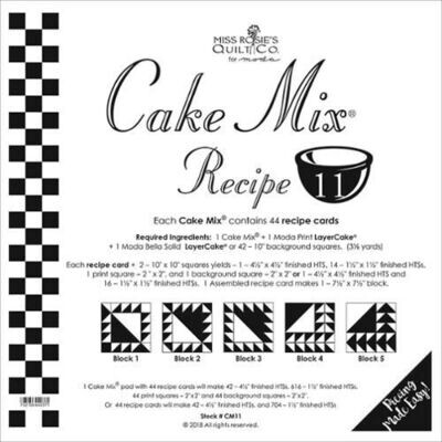 Cake Mix Recipe 11 Moda