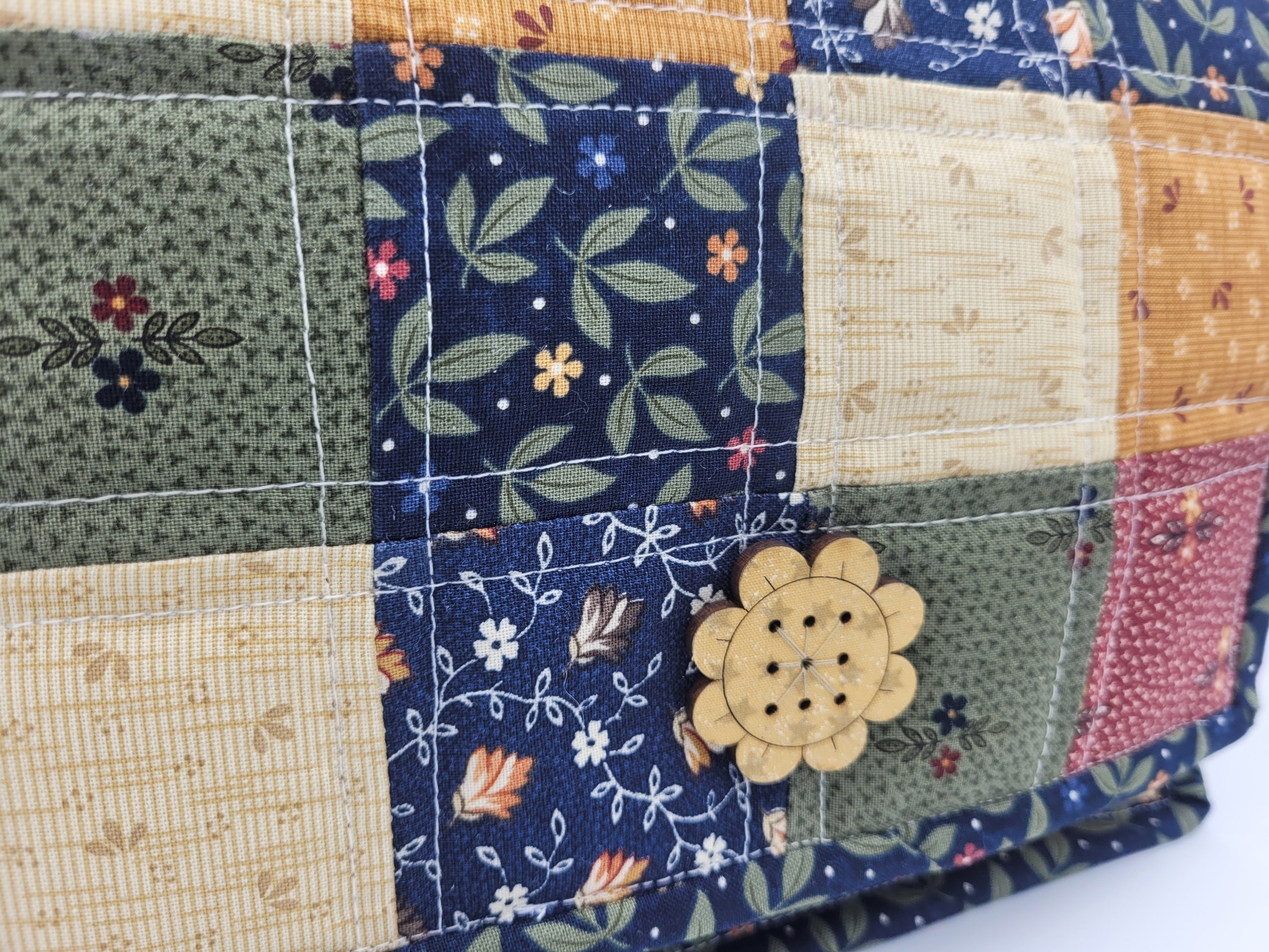 Kit per bauletto country con cagnolino in applique