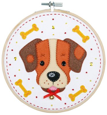 Kit fai da te con feltro: cane Kit fai da te con feltro: cane