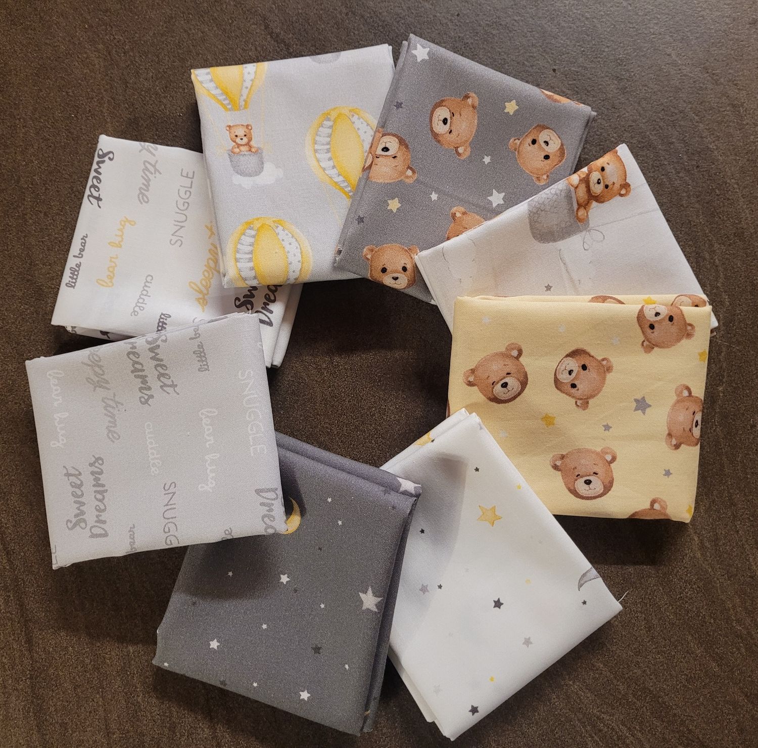 Bundle 8 fat quarters Sweet Dreams