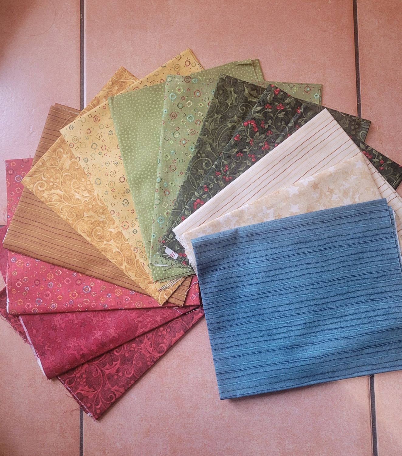 Bundle/pacchetto  13 fat quarters Star of Wonder Benartex