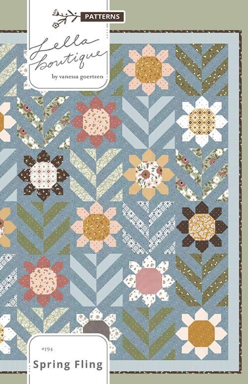 Pattern Spring Fling LB 194 Lella Boutique - Fiori