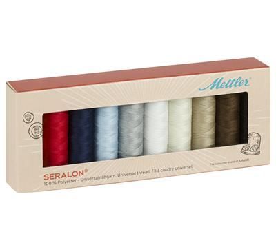 Set fili 10 colori Amann Mettler