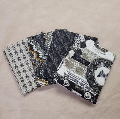 Pacchetto C  4 fq Sable Swan di Moda Fabrics