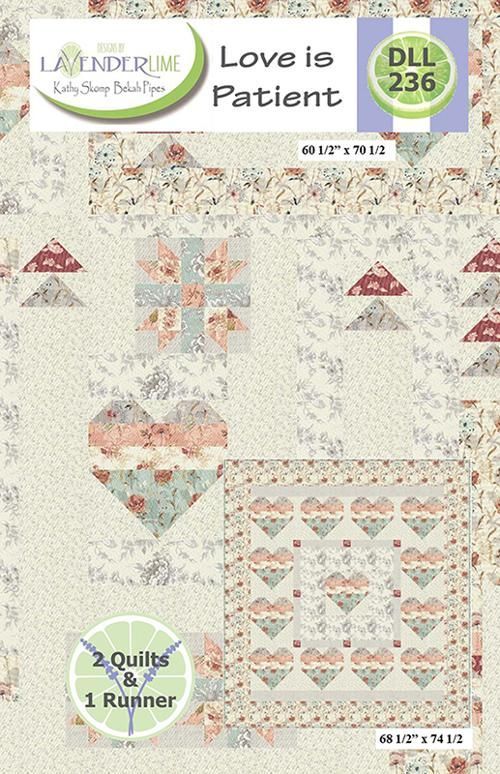 Sandalwood Moda Fabrics pattern DDL 236 Love is patient
