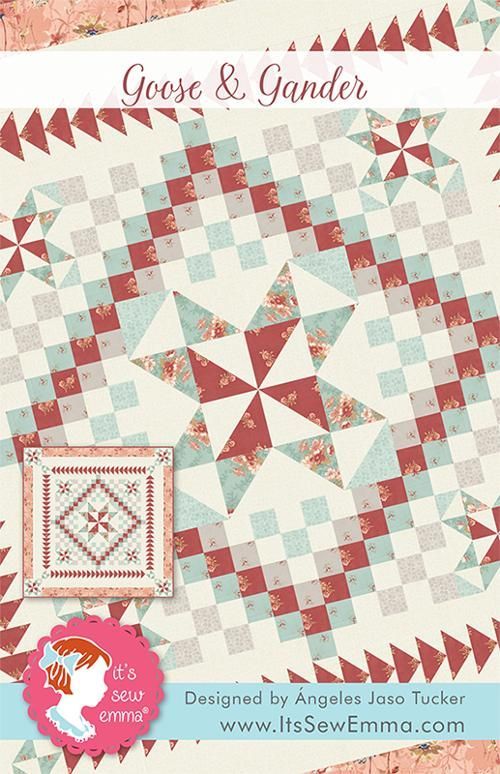 Sandalwood Moda Fabrics pattern ISE 287 Goose e Gander