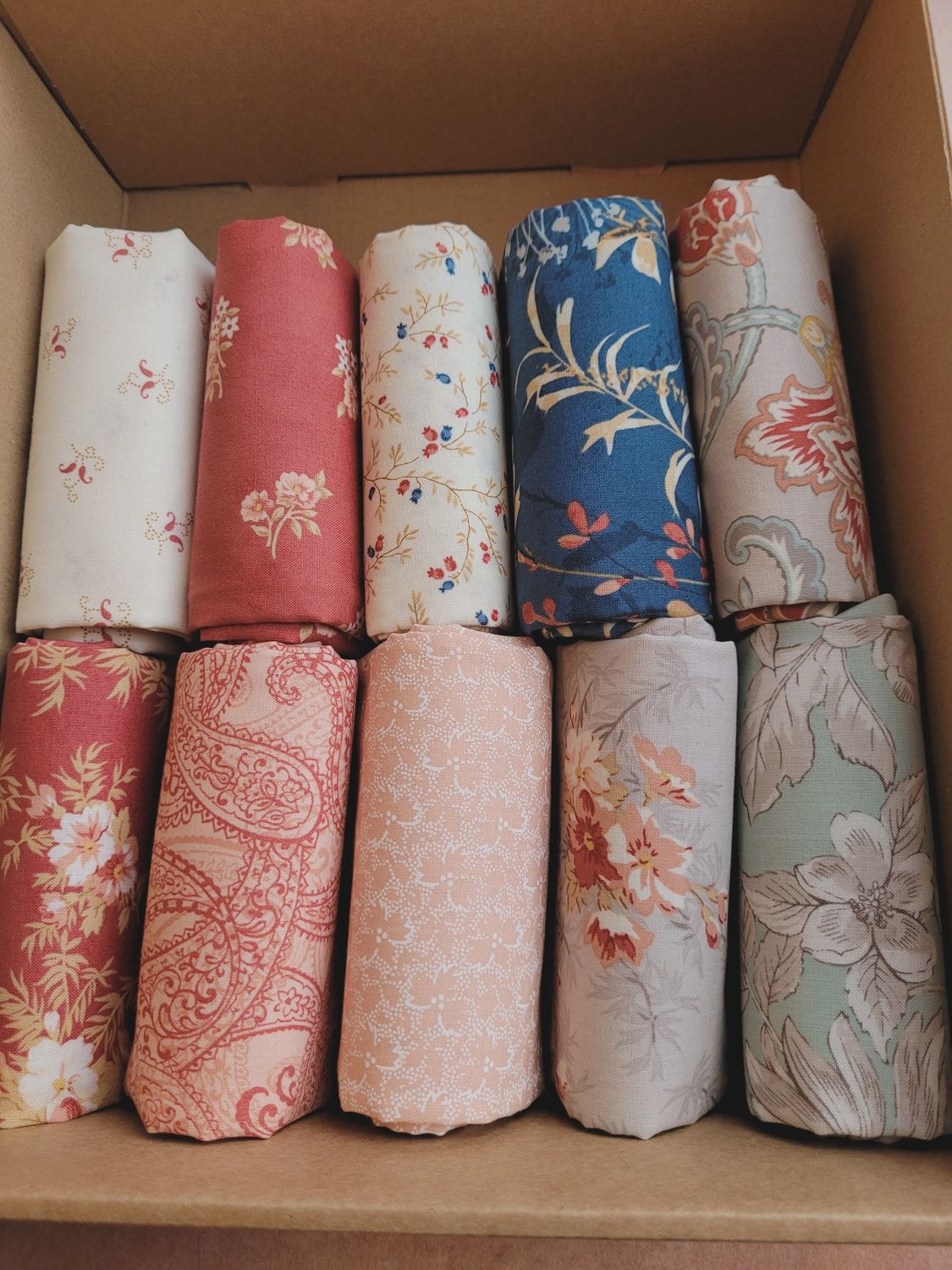 Box 1A  Sandalwood Moda Fabrics