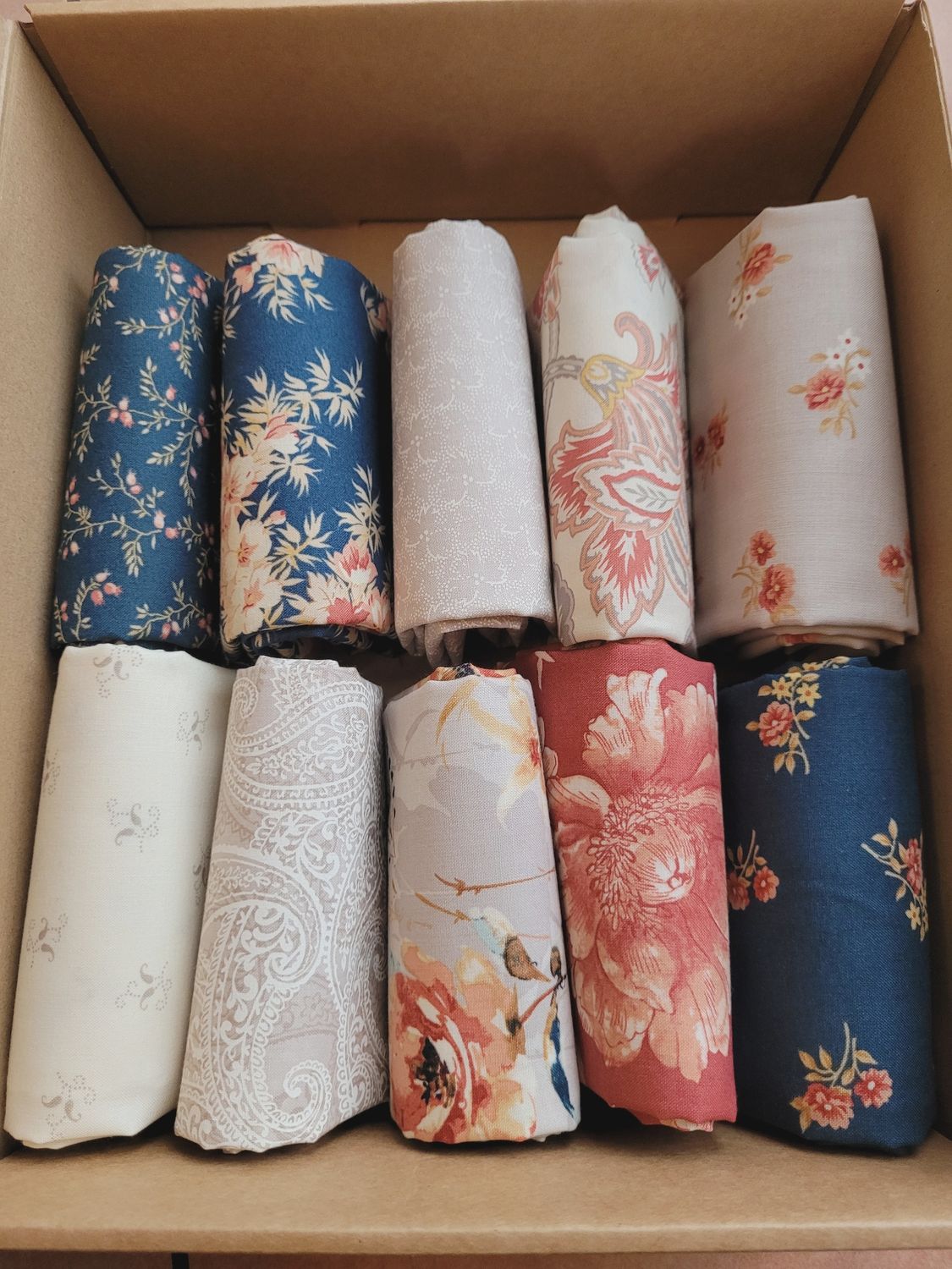 Box 2A  Sandalwood Moda Fabrics
