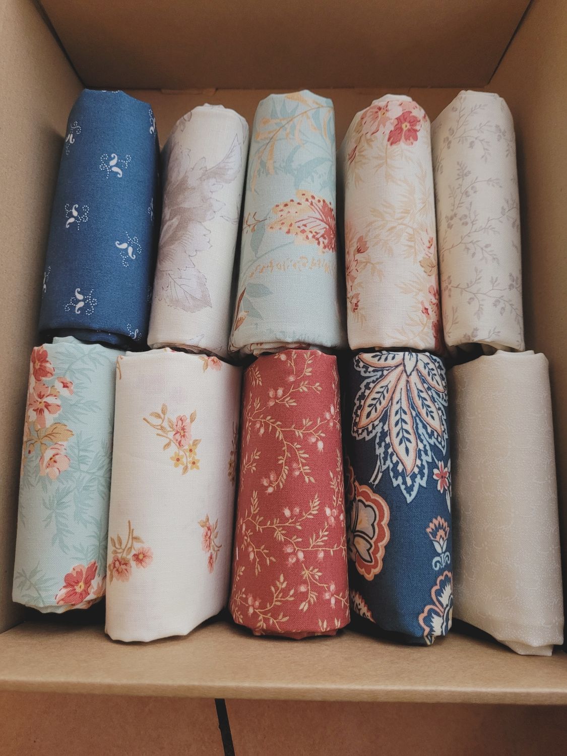 Box 3A  Sandalwood Moda Fabrics