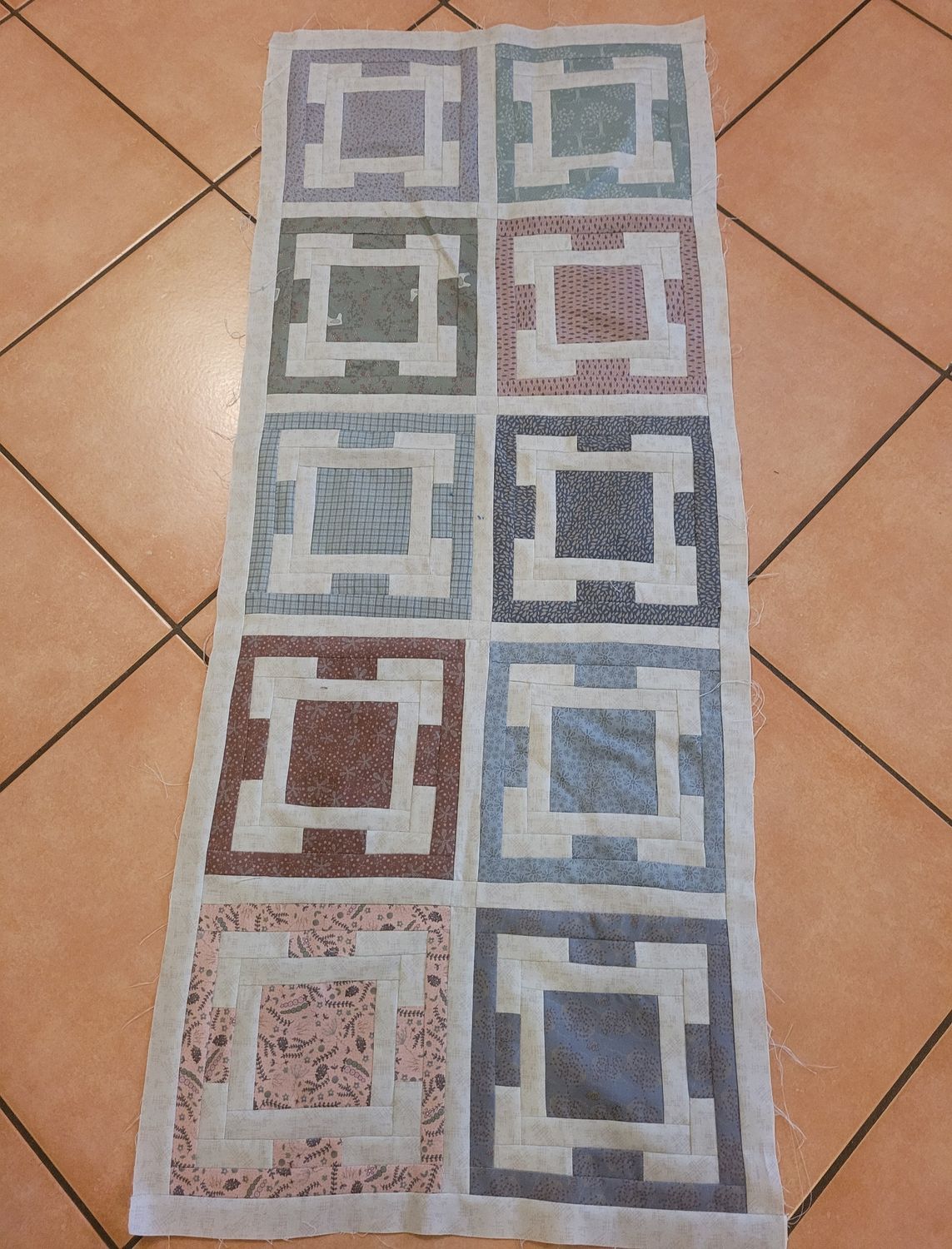 Kit runner Primavera (solo top + binding)
