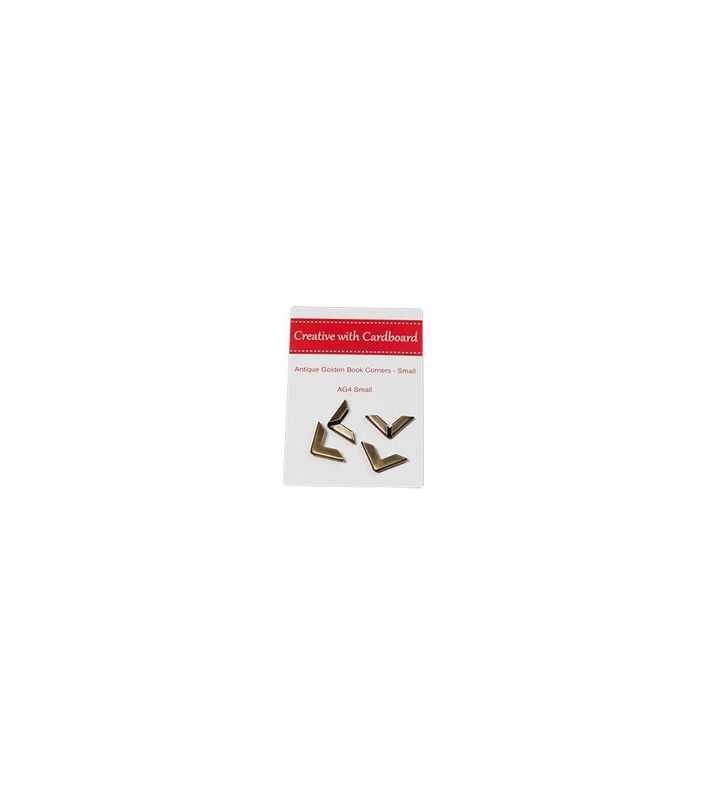 601023-6 Angolari Piccoli x4pz Ottone antico