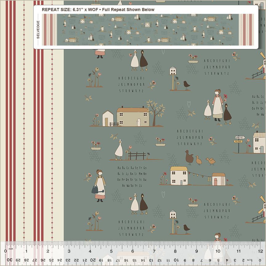 Petite Jeanne 53941-2 Windham Fabrics